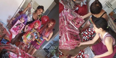 ANTICIPAN FESTEJO POR EL DÍA DEL NIÑO EN TRIUNFO KM 1