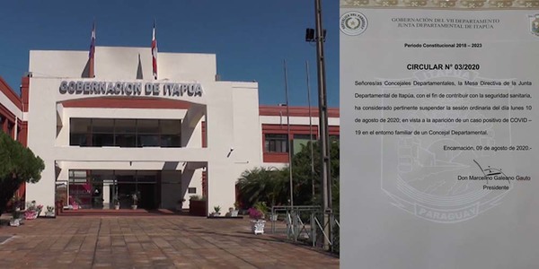 SUSPENDEN SESIÓN DE LA JUNTA DEPARTAMENTAL POR UN CASO DE COVID-19 