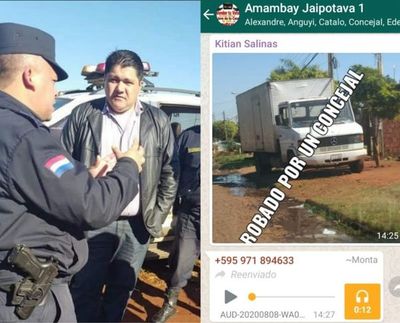 Concejal municipal de PJC no devuelve camión y es tratado de ladrón en redes sociales