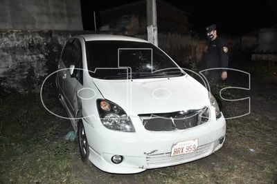 Ebria al volante chocó a una pareja en Reducto - Nacionales - ABC Color