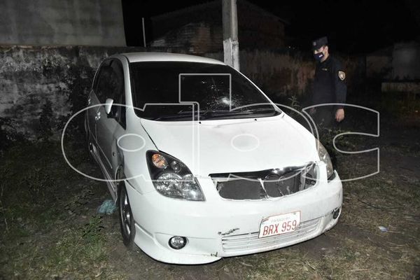 Ebria al volante chocó a una pareja en Reducto - Nacionales - ABC Color
