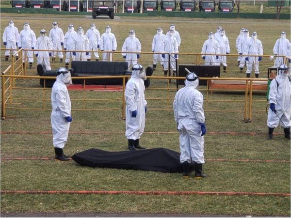 Militares están listos para eventuales muertes masivas