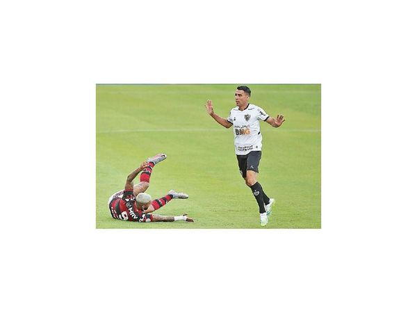 Junior Alonso se destaca ante Fla