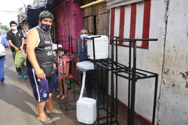 Yuyeras “modo covid” ya tienen el lavamanos | Crónica