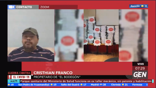 HOY / Cristhian Franco, propietario de "El Bodegón", sobre inauguración de nuevo local en Bs As