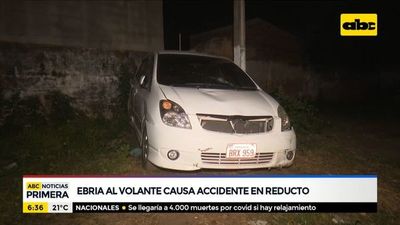 Ebria al volante causa accidente en San Lorenzo - ABC Noticias - ABC Color