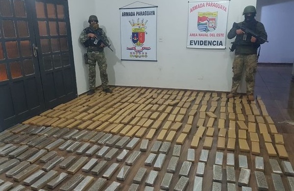 Incautan 346 kilos de marihuana que estaban listos para el envío al Brasil
