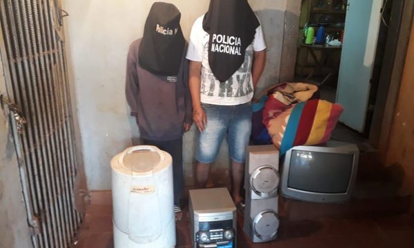 Tres delincuentes detenidos por “pelar” vivienda de un vecino – Diario TNPRESS