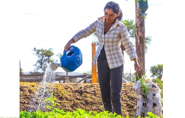 Mujeres emprendedoras de Tekoporã obtienen productos orgánicos para sustento familiar - ADN Paraguayo