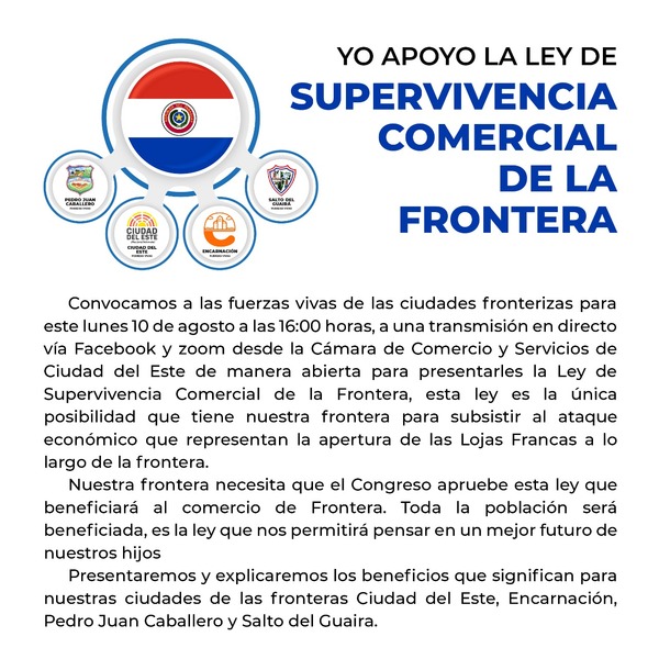 Presentarán proyecto para la supervivencia comercial de CDE - Noticde.com