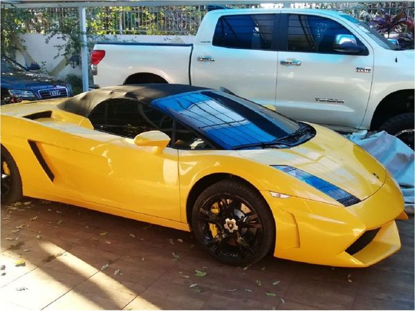 Resuelven la venta del  Lamborghini de Cucho valuado en USD 220.000