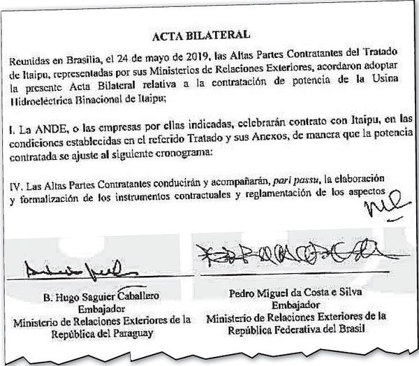 Acta secreta: “Estamos en el pico de la impunidad”  - Nacionales - ABC Color