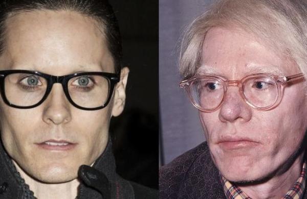 Jared Leto confirma con una serie de fotos que interpretará a Andy Warhol - SNT