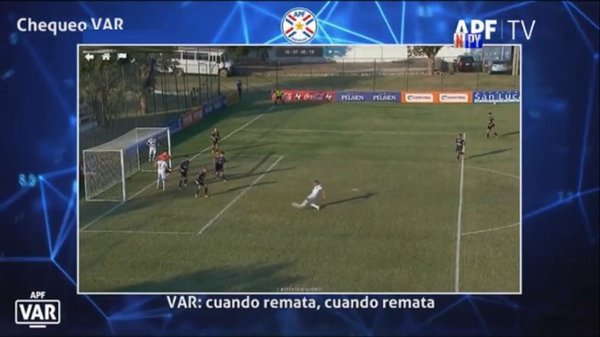 La charla del VAR en el gol anulado a General Díaz | Noticias Paraguay