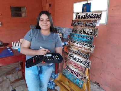 Adolescente misionera emprende con creatividad durante la pandemia