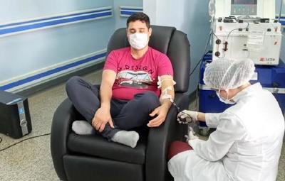 Poca cantidad de recuperados de Covid-19 asisten para donar plasma