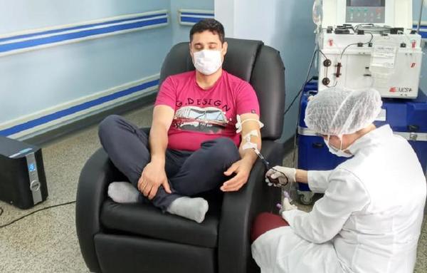 Poca cantidad de recuperados de Covid-19 asisten para donar plasma