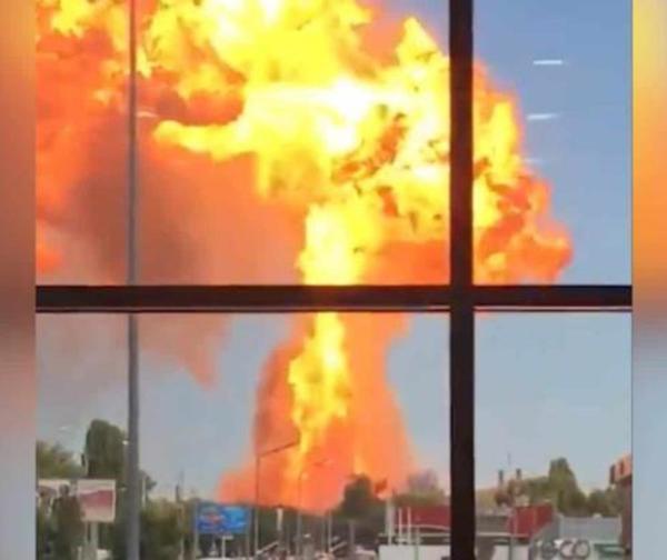 Video. Impactante explosión en Rusia