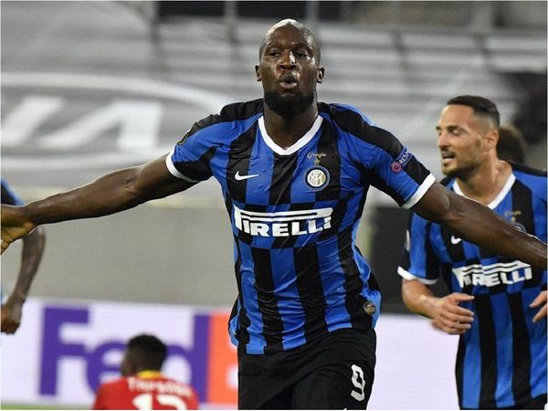 Lukaku lleva de la mano al Inter a semifinales de la Europa League