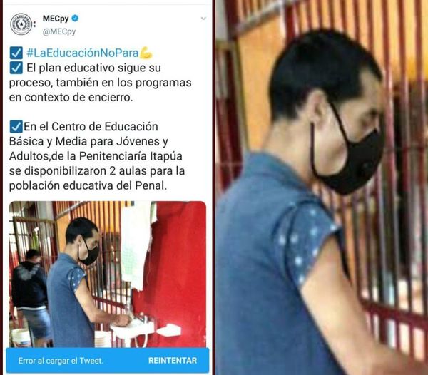 Críticas contra el MEC por papelón por “tapabocas imaginario” en posteo - Nacionales - ABC Color