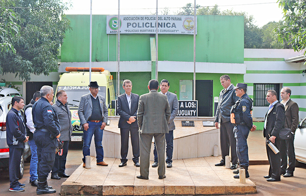 Tesãi y la Asociación de Policías del Alto Paraná apuntan a convenios y alianzas estratégicas