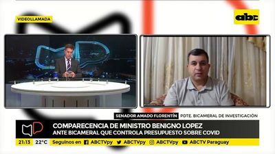 Benigno López comparece ante bicameral que controla presupuesto - Mesa de Periodistas - ABC Color