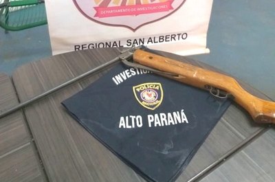 Encontró un arma casera: se le disparó | Crónica