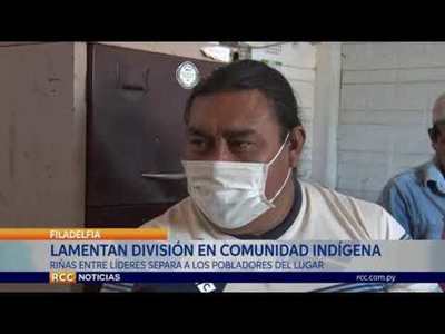 LAMENTAN QUE PROBLEMAS INTERNOS CAUSAN DIVISIÓN EN LA COMUNIDAD UH´E LHAVOS