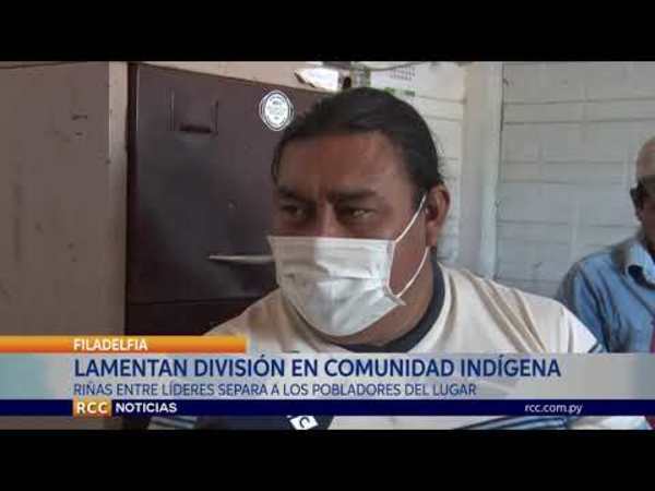 LAMENTAN QUE PROBLEMAS INTERNOS CAUSAN DIVISIÓN EN LA COMUNIDAD UH´E LHAVOS