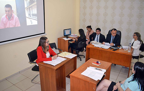 Inician audiencias en sala de videoconferencia instalada en la sede penal