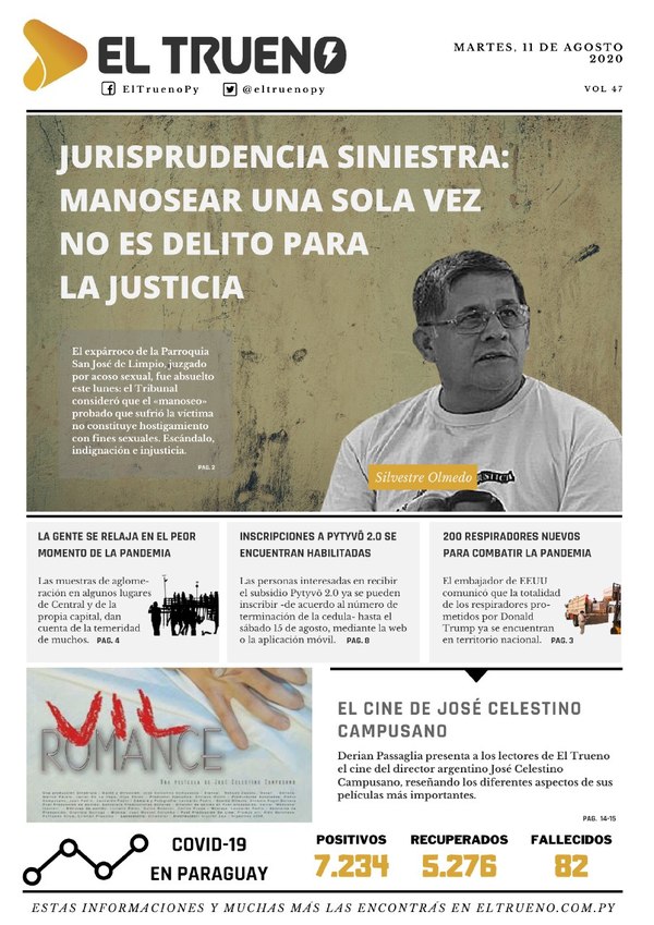 E-paper 11 de Agosto 2020 - El Trueno