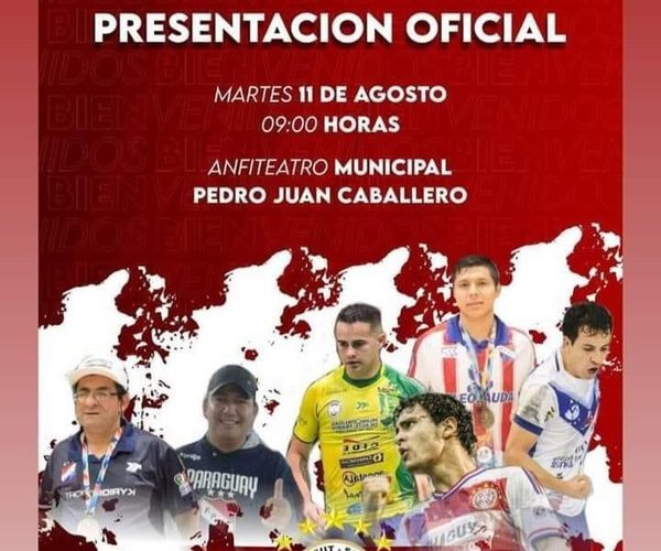 Presentarán a técnicos y jugadores de Amambay