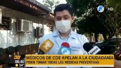 Médicos esteños piden cuidado ante alta ocupación de camas