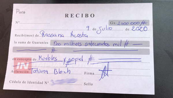 PAGO POR MUEBLES  Y JAMÁS SE LOS ENTREGARON, DENUNCIA.