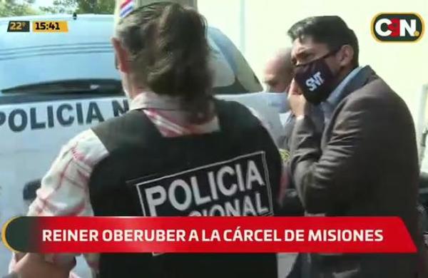 Reiner Oberuber es remitido a la Cárcel de Misiones del COVID-19 - C9N