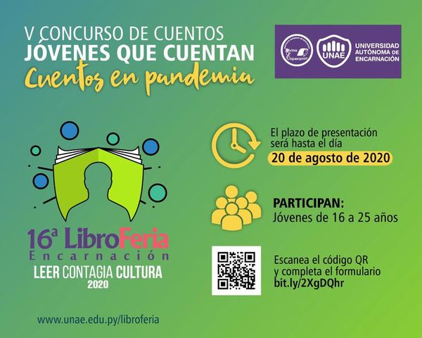 Invitan a jóvenes a participar de concurso “Cuentos en pandemia” - Cultura - ABC Color