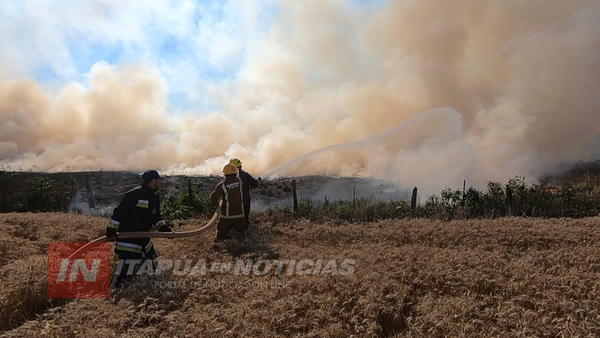 AUMENTAN INCENDIOS FORESTALES EN TODO EL DEPARTAMENTO