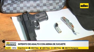 Intento de asalto con arma de juguete en Fernando de la Mora - ABC Noticias - ABC Color