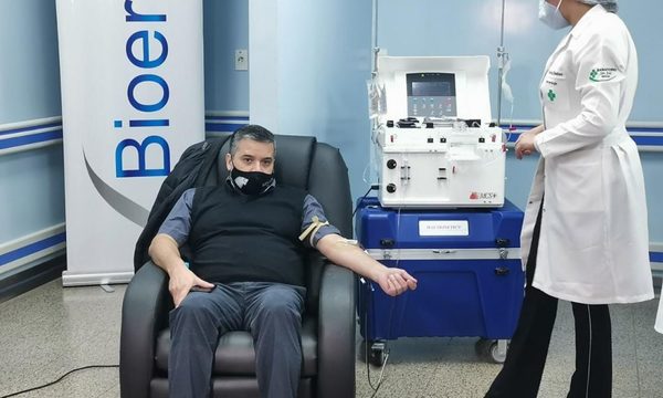 Tercer donante de plasma en Alto Paraná