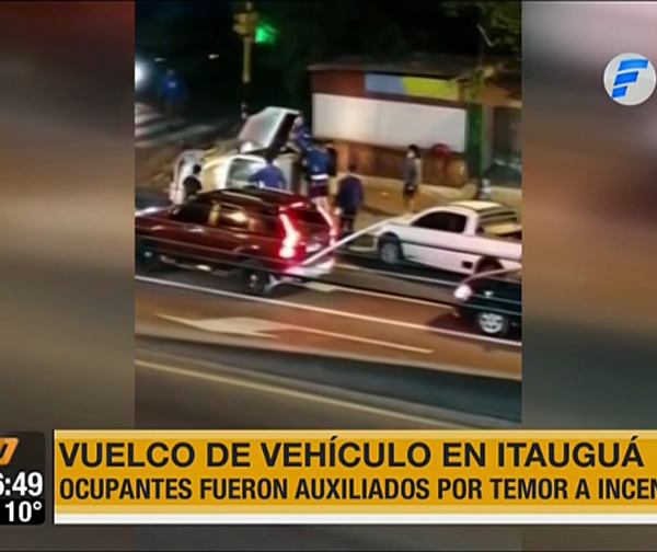Accidente de tránsito en Itauguá