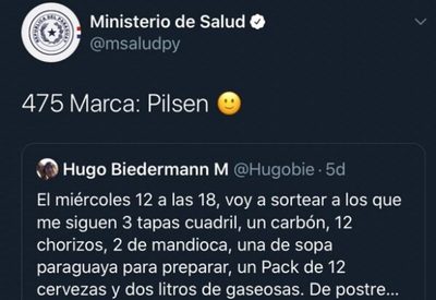 El Ministerio de Salud le hizo un favor a Pilsen