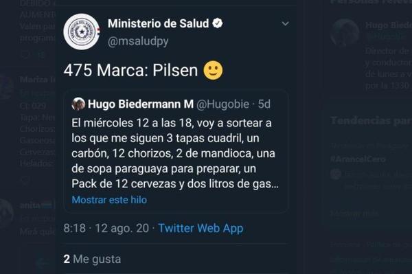 Cerveza “preferida” de Salud Pública genera todo tipo de burlas en redes sociales
