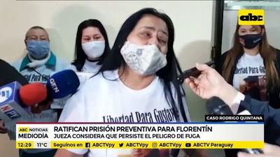 Ratifican prisión preventiva para Florentín - ABC Noticias - ABC Color