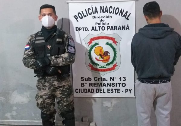 Grupo Lince apresa a hombre con orden de captura por robo