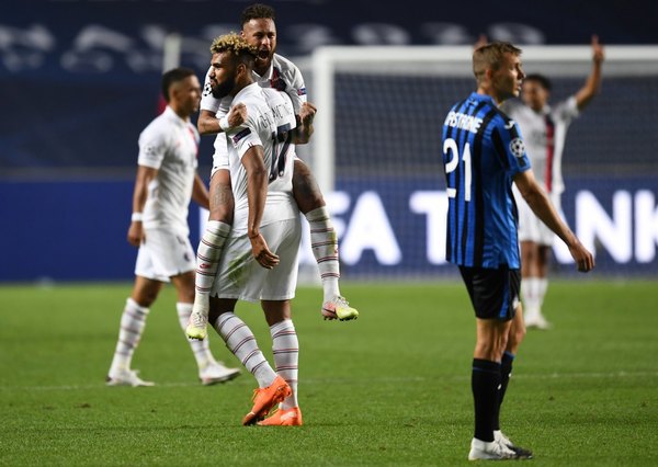 Épica remontada del PSG ante el Atalanta para ir a 'semis' de la Champions