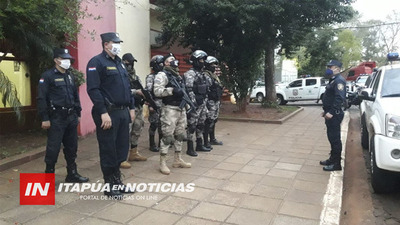 POLICÍAS VUELVEN A LAS CALLES ANTE INCUMPLIMIENTO DE MEDIDAS DE SALUD