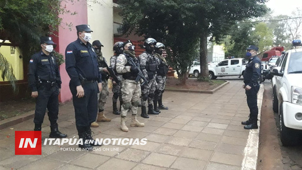 POLICÍAS VUELVEN A LAS CALLES ANTE INCUMPLIMIENTO DE MEDIDAS DE SALUD