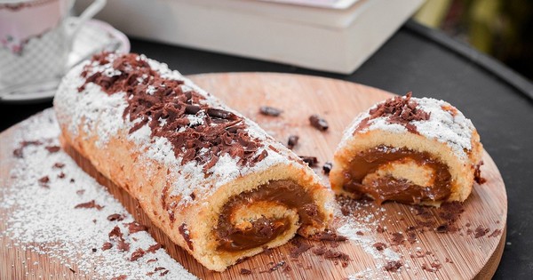 Para los que prefieren lo dulce, traemos una deliciosa propuesta “pionono con dulce de leche”