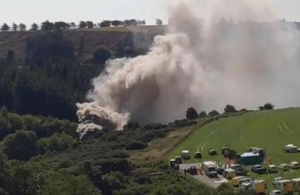 El brutal descarrilamiento de un tren de pasajeros en Escocia: al menos tres muertos y varios heridos - C9N