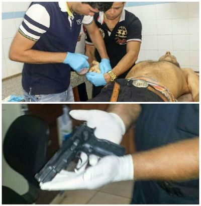 Se le CAYO del ARMA, disparo, y le MATO